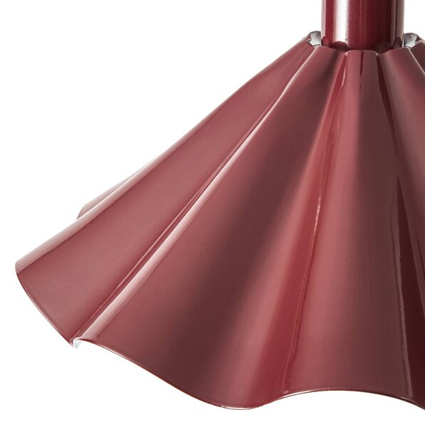 Lampa wisząca Lilliet Lindby, możliwość ściemniania, czerwony, salon / jadalnia, metal, nowoczesny