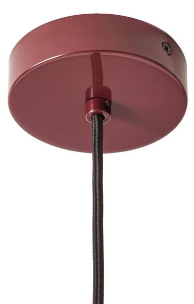 Lampa wisząca Lilliet Lindby, możliwość ściemniania, czerwony, salon / jadalnia, metal, nowoczesny