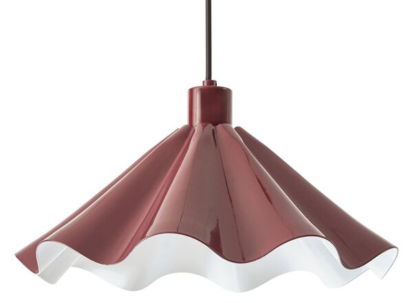 Lampa wisząca Lilliet Lindby, możliwość ściemniania, czerwony, salon / jadalnia, metal, nowoczesny