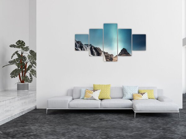 Obraz wodospadów (125x70 cm)