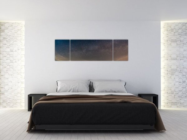 Obraz nocnego nieba (170x50 cm)