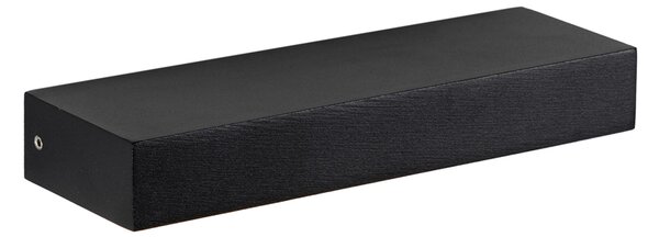 Nowoczesny kinkiet czarny 22 cm z LED IP65 - Hannah