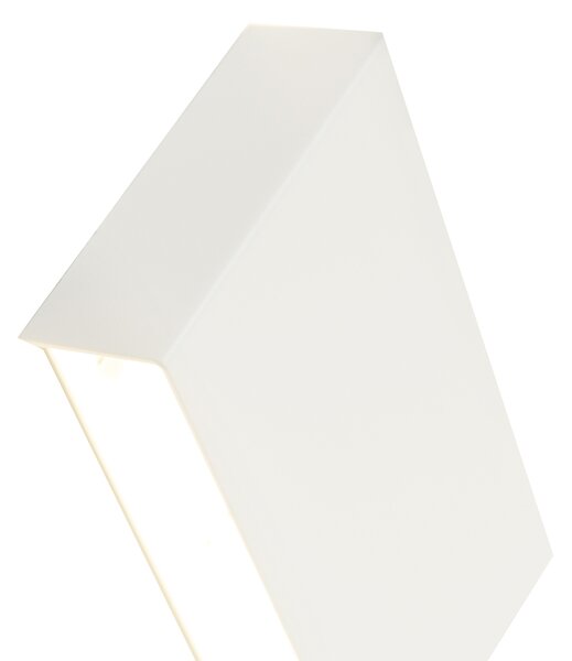 Inteligentna lampa ścienna biała 24 cm w tym 2 WiFi G9 - Otan