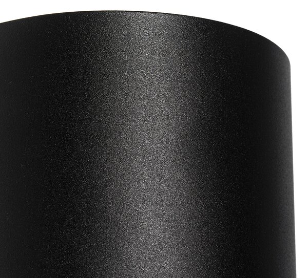 Inteligentna lampa ścienna czarna z mosiądzem w tym WiFi G9 - Sabbio