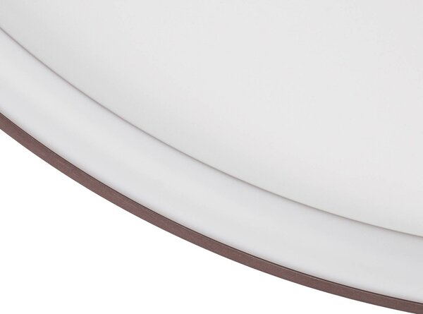 Lampa sufitowa Asken Lucande, możliwość ściemniania, brązowy / rdzawy, przedpokój, aluminium, nowoczesny