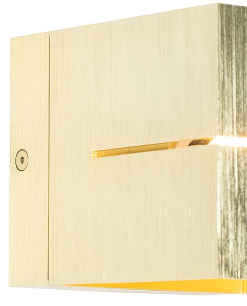 Inteligentna lampa ścienna złota 9,7 cm w tym Wi-Fi G9 - Transfer