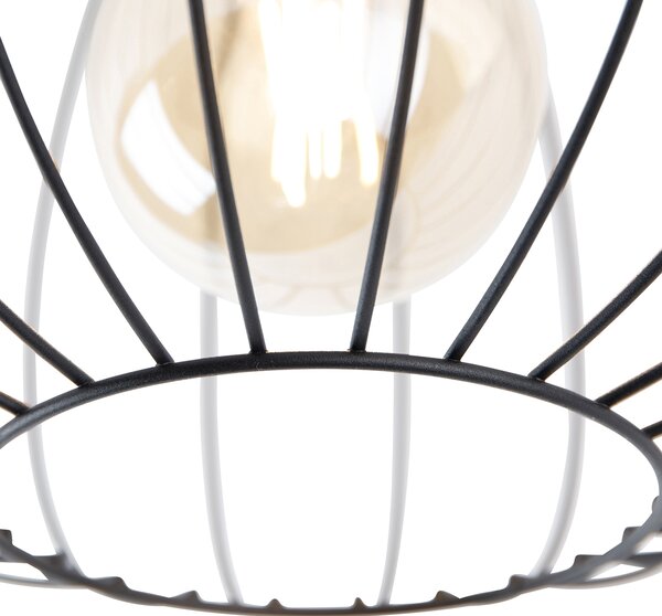Inteligentna lampa sufitowa czarna z Wi-Fi G95 - Margarita