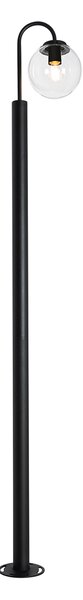 Nowoczesny lampion czarny z tworzywa sztucznego 200 cm IP44 - Sfera
