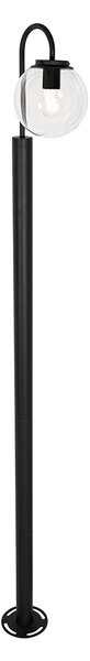 Nowoczesny lampion czarny z tworzywa sztucznego 200 cm IP44 - Sfera