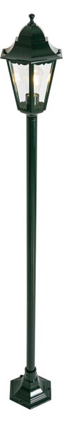 Klasyczna stojąca lampa zewnętrzna ciemnozielona 170 cm IP44 - Nowy Orlean