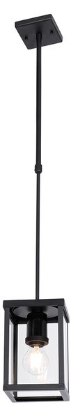 Industrialna lampa wisząca zewnętrzna czarna IP44 - Charlois