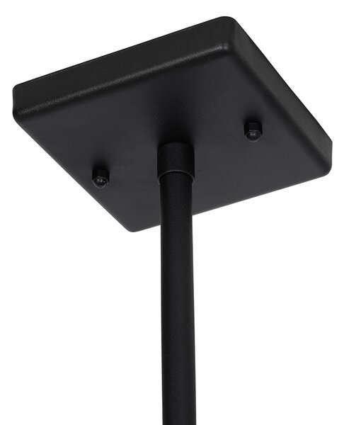 Industrialna lampa wisząca zewnętrzna czarna IP44 - Charlois