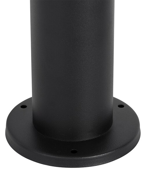 Stojąca lampa zewnętrzna czarna 45 cm IP44 regulowana 2-światłowa - Duo