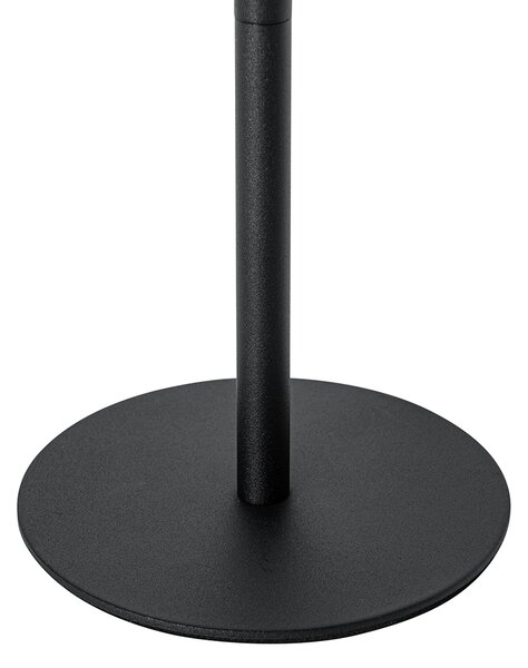 Zestaw 2 czarnych lamp stołowych akumulatorowych 40 cm IP54 - Jude