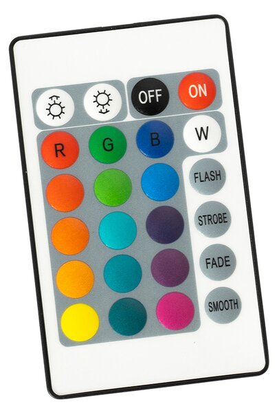 Nowoczesna lampa stołowa RGBW Akumulator IP54 - Pion
