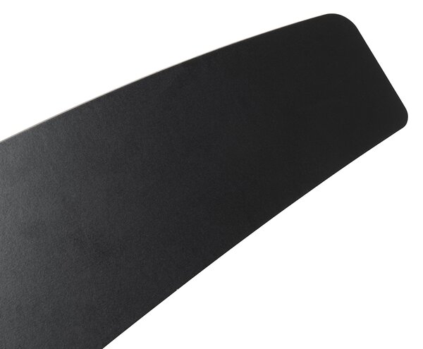 Inteligentny wentylator sufitowy czarny z drewnianym nadrukiem 132 cm z LED z możliwością ściemniania z pilotem - Cool