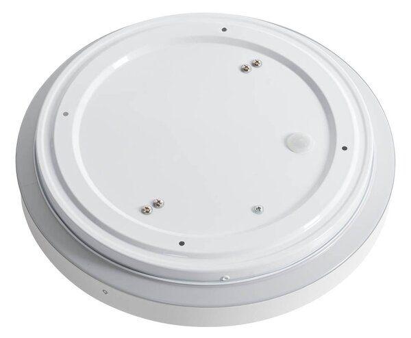Nowoczesna lampa sufitowa biała 35 cm 2-punktowa IP44 - Walden