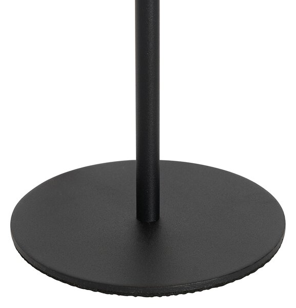 Lampa stołowa czarna z wbudowanym ściemniaczem i ładowaniem LED IP54 - Murdock