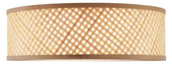 Orientalna bambusowa lampa sufitowa naturalna 40cm - Tremmo
