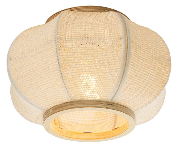 Orientalna lampa sufitowa naturalna - Rob