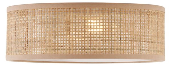 Orientalna lampa sufitowa z rattanu 30 cm - Trammy