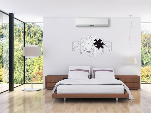Obraz puzzli (125x70 cm)