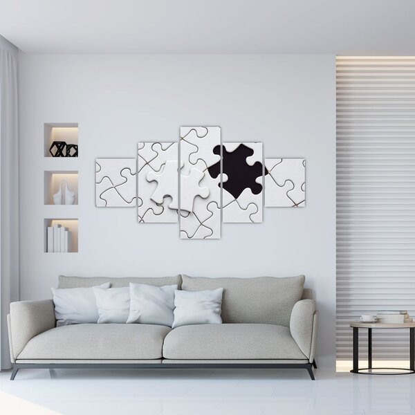 Obraz puzzli (125x70 cm)
