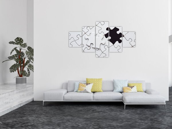 Obraz puzzli (125x70 cm)