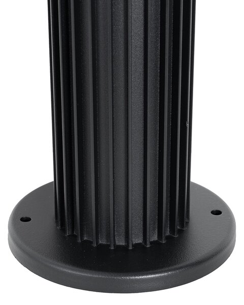 Inteligentny słupek oświetleniowy zewnętrzny czarny 80 cm IP44 z Zigbee GU10 - Boris