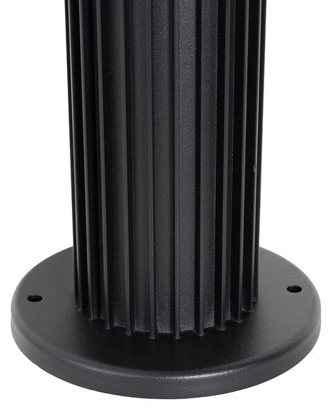 Inteligentny słupek oświetleniowy zewnętrzny czarny 50 cm IP44 z Zigbee GU10 - Boris