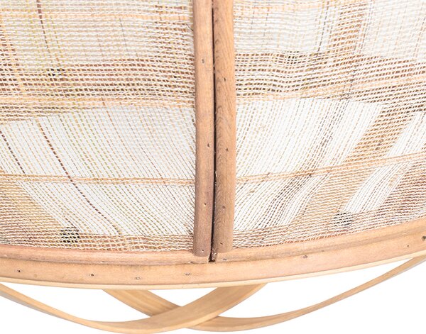 Inteligentna lampa wisząca brązowa 50 cm z Wifi G95 - Pascal