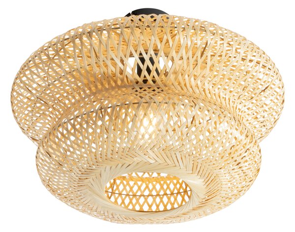 Orientalna bambusowa lampa sufitowa - Ostrava Double