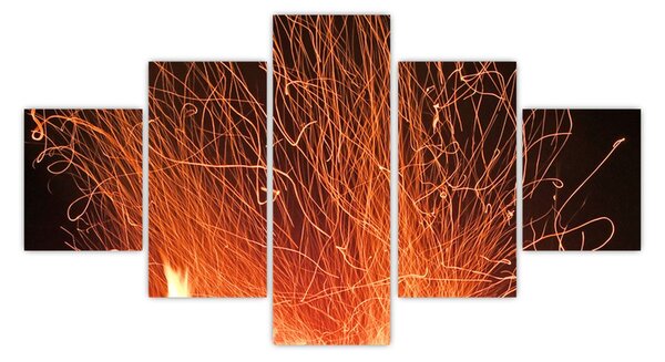 Obraz ognia (125x70 cm)