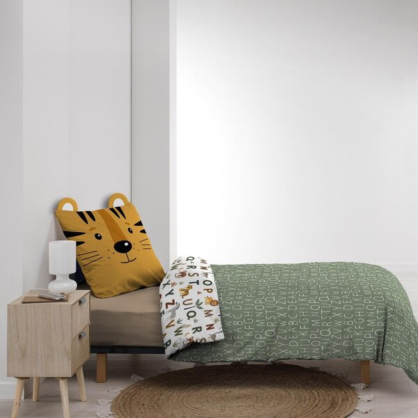 Bawełniana pościel dziecięca jednoosobowa 140x200 cm Tigry – douceur d'intérieur