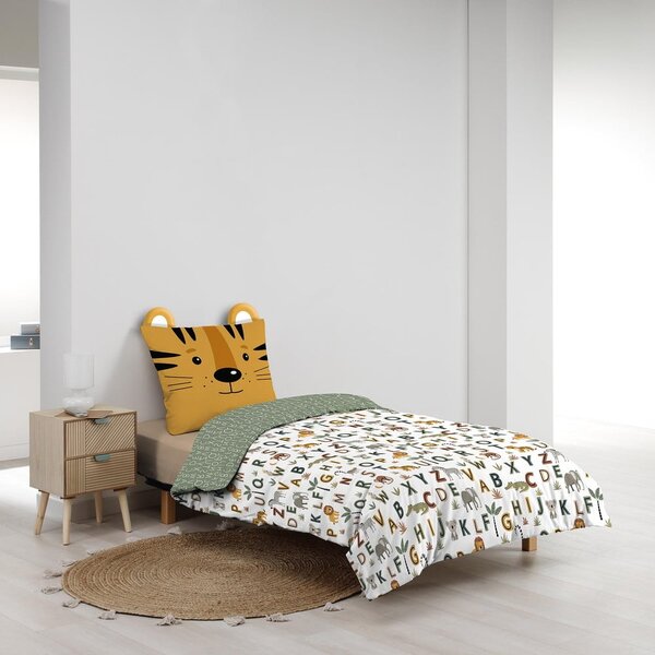 Bawełniana pościel dziecięca jednoosobowa 140x200 cm Tigry – douceur d'intérieur