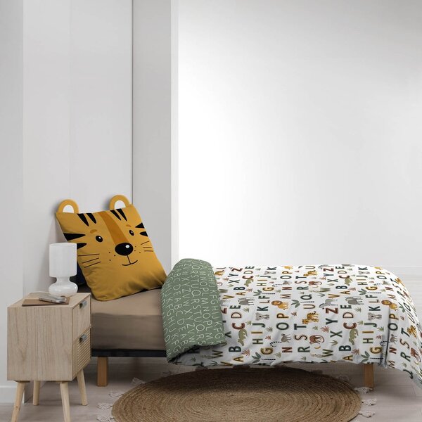 Bawełniana pościel dziecięca jednoosobowa 140x200 cm Tigry – douceur d'intérieur