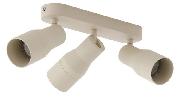 Okrągły reflektor sufitowy beżowy GU10 50 mm 3-punktowy - Stanley