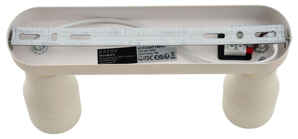 Okrągły plafon sufitowy beżowy GU10 50mm 2-punktowy - Stanley