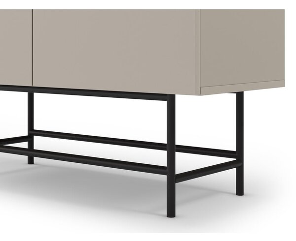 Kremowa szafka 100x128 cm Eldia – Marckeric
