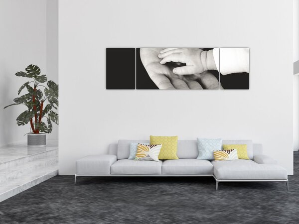 Obraz dłoni (170x50 cm)
