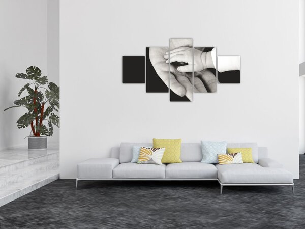Obraz dłoni (125x70 cm)