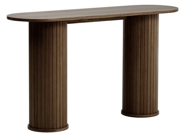 Brązowa konsola 40x130 cm Nola – Unique Furniture