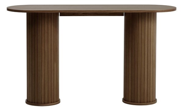 Brązowa konsola 40x130 cm Nola – Unique Furniture