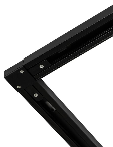Nowoczesny system szynowy z 5 reflektorami złoty 1-fazowy - Iconic Gissi
