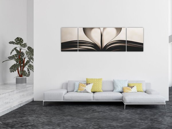 Obraz książki (170x50 cm)