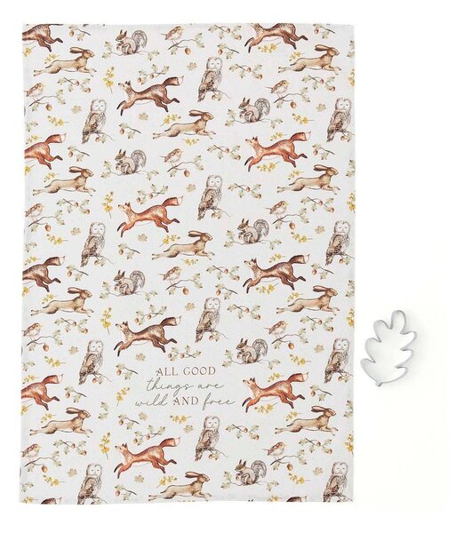 Bawełniane ścierki zestaw 2 szt. 45x65 cm Forest Fable – Cooksmart ®