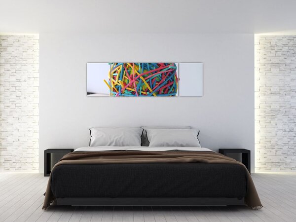 Obraz gumek (170x50 cm)