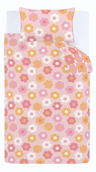 Pościel dziecięca jednoosobowa 135x200 cm Retro Daisy – Catherine Lansfield