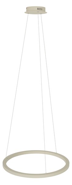 Lampa wisząca Design Beżowa 60cm z LED Ściemnianą 3-stopniowo - Girello