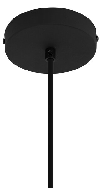 Zewnętrzna lampa wisząca czarna IP44 - Cava